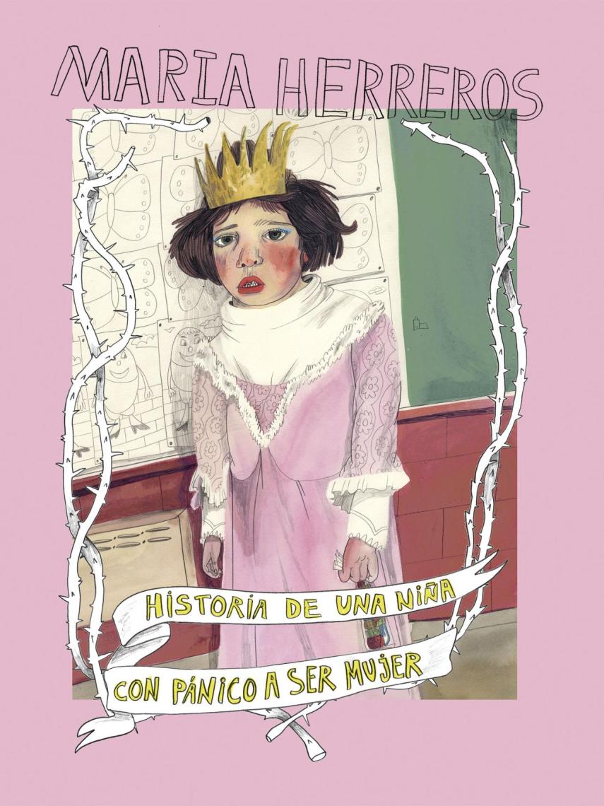 Portada de 'Historia de una niña con pánico a ser mujer' de María Herreros