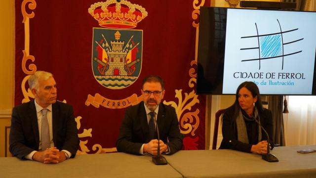 Conti, Mato y Martínez Montero esta mañana