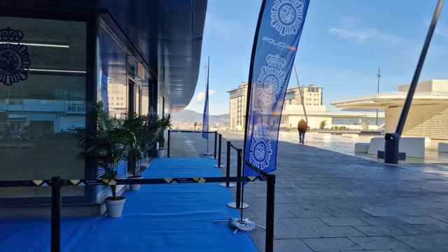 Oficina de denuncias de la Policía Nacional en el centro comercial Vialia Vigo.