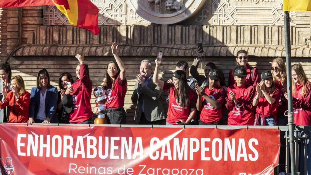 El Casademont Zatagoza ofrece la Copa de la Reina a los aficionados.
