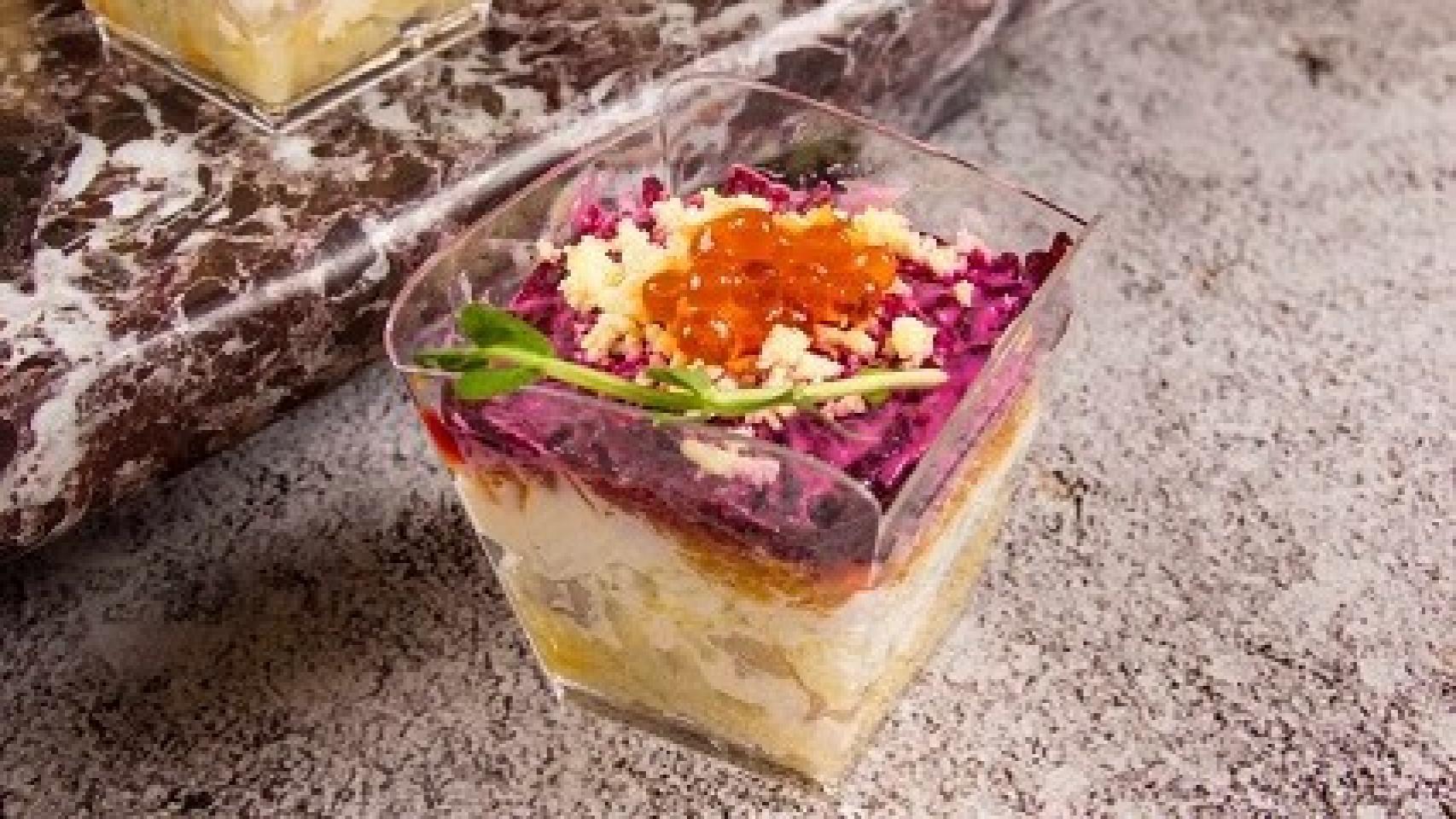 La 'Ensaladilla Siberiana' del Bar Flor de Alicante.