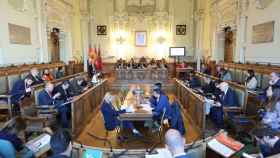 Pleno del Ayuntamiento de Valladolid mes de abril