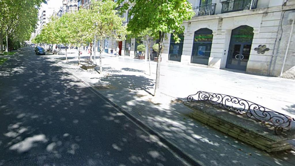 La Acera de Recoletos en Valladolid