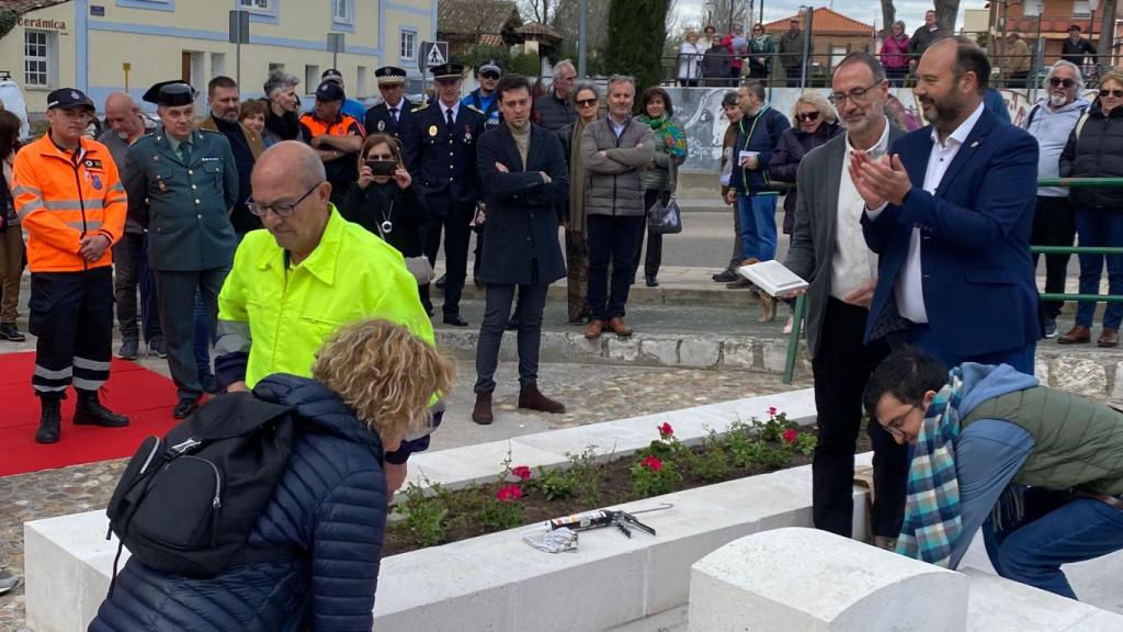 Inauguración del caño en Tudela de Duero