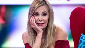Ana Obregón en un programa de Telemadrid en 2019.
