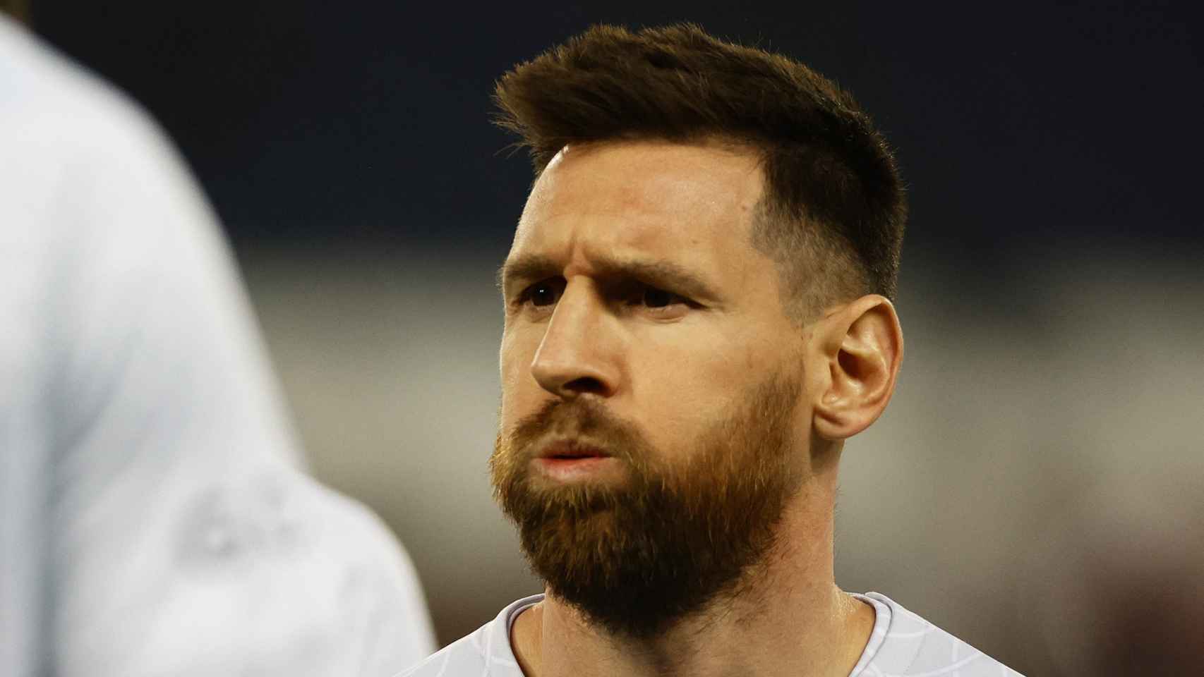 Leo Messi, durante un calentamiento del PSG en la temporada 2022/2023