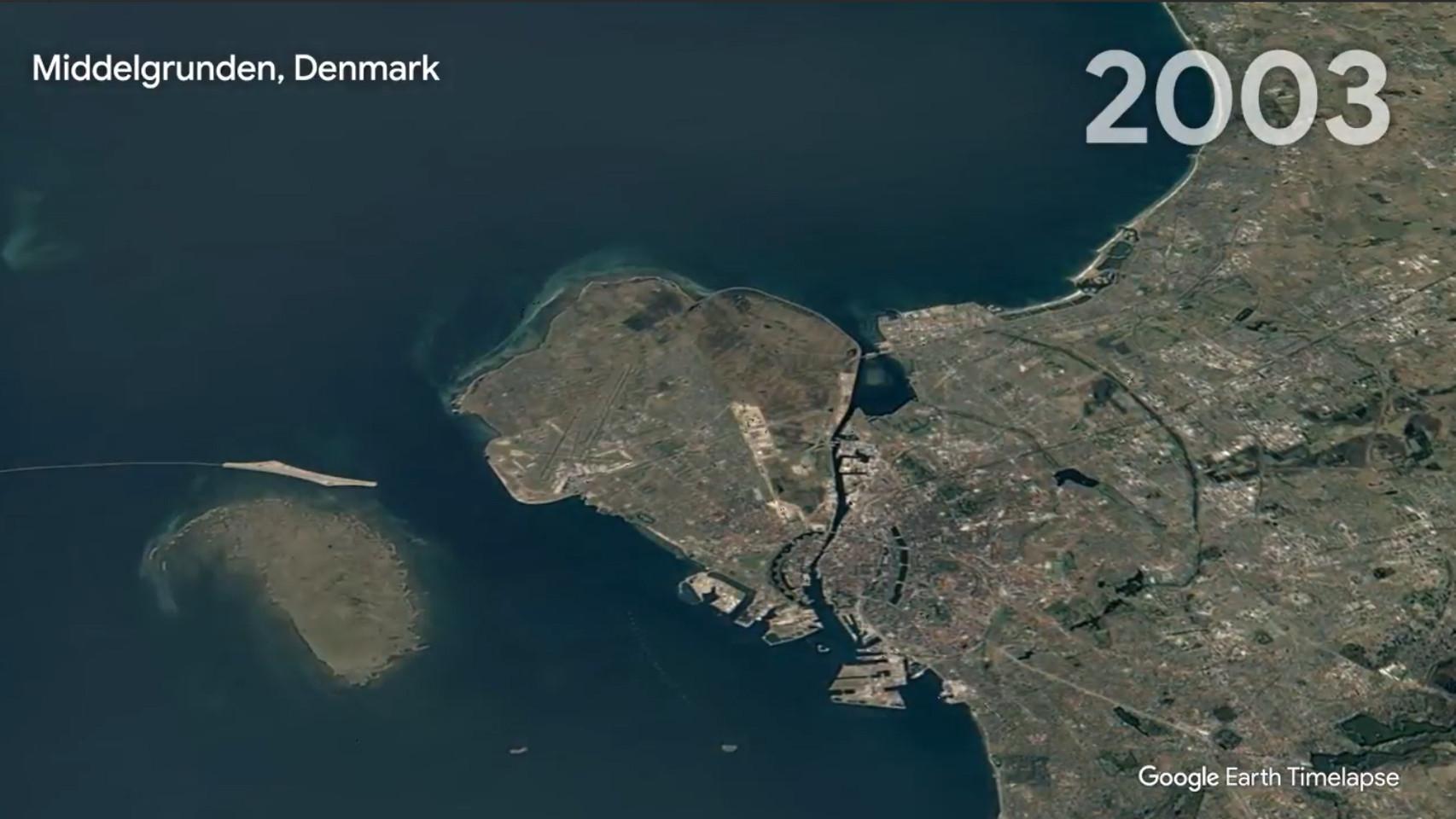 Captura de Timelapse de Google Earth.