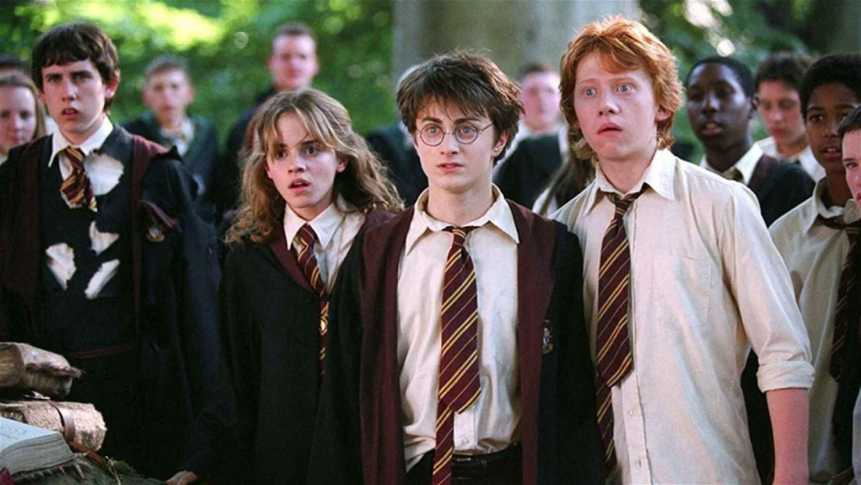 Un fotograma de las películas de Harry Potter.