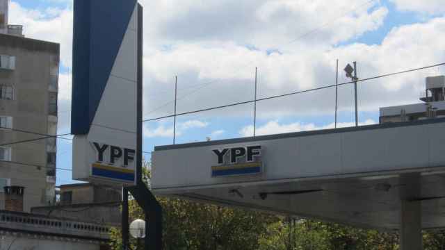 Gasolinera de YPF en Buenos Aires.