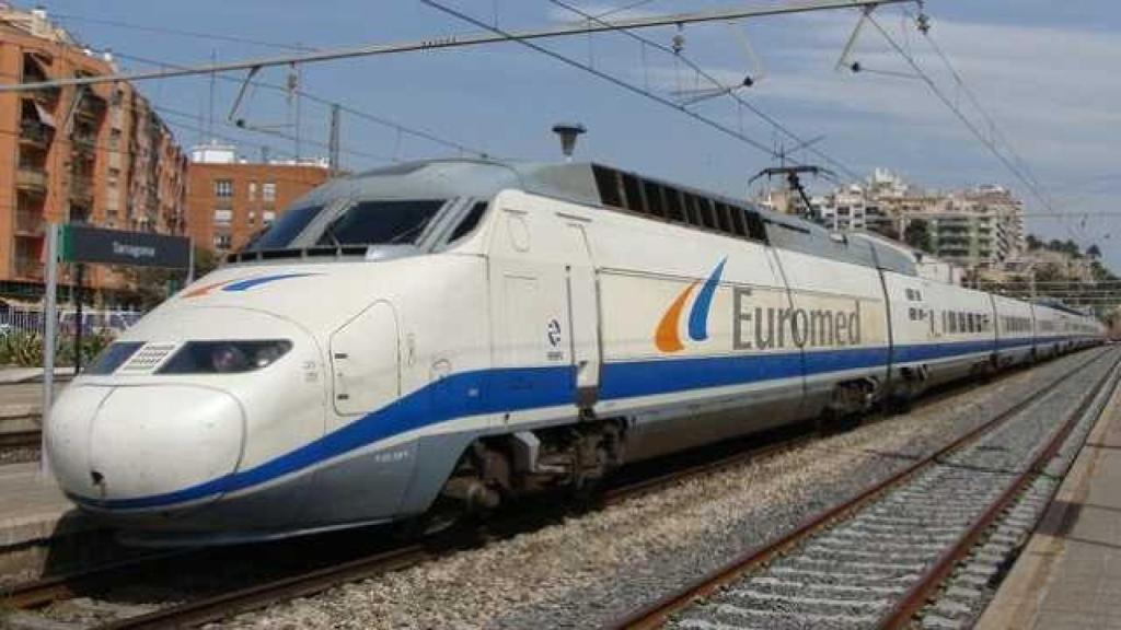 El Euromed que hace la ruta Alicante a Barcelona.