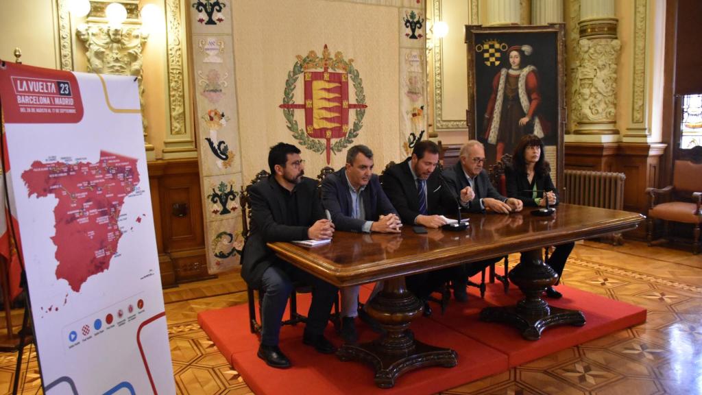 Presentación de la 10º etapa de La Vuelta a España 2023, que se celebrará en Valladolid.