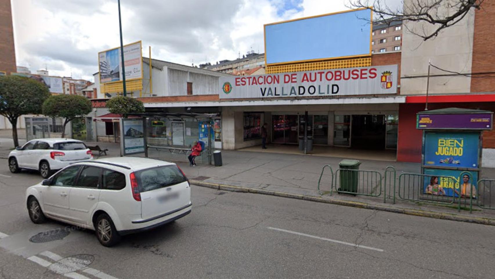 Imagen de la estación de autobuses de Valladolid.