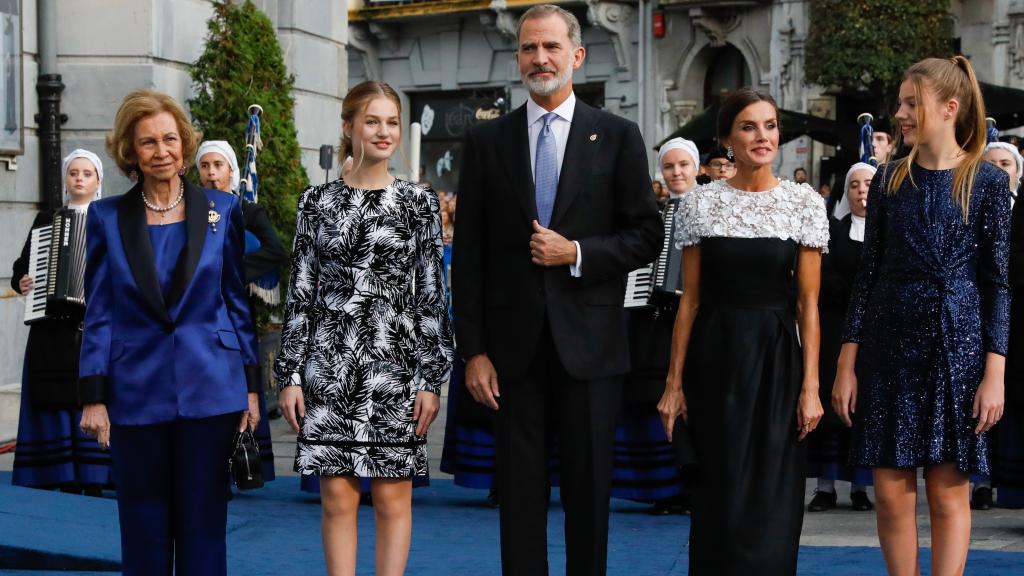 La Familia Real en los Premios Princesa de Asturias 2022.