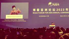 International Monetary Fund (IMF) Managing Director Kristalina Georgieva delivers a speech at the opening ceremony of the Boao Forum for Asia Annual Conference 2023, in Boao, Hainan province, China March 30, 2023