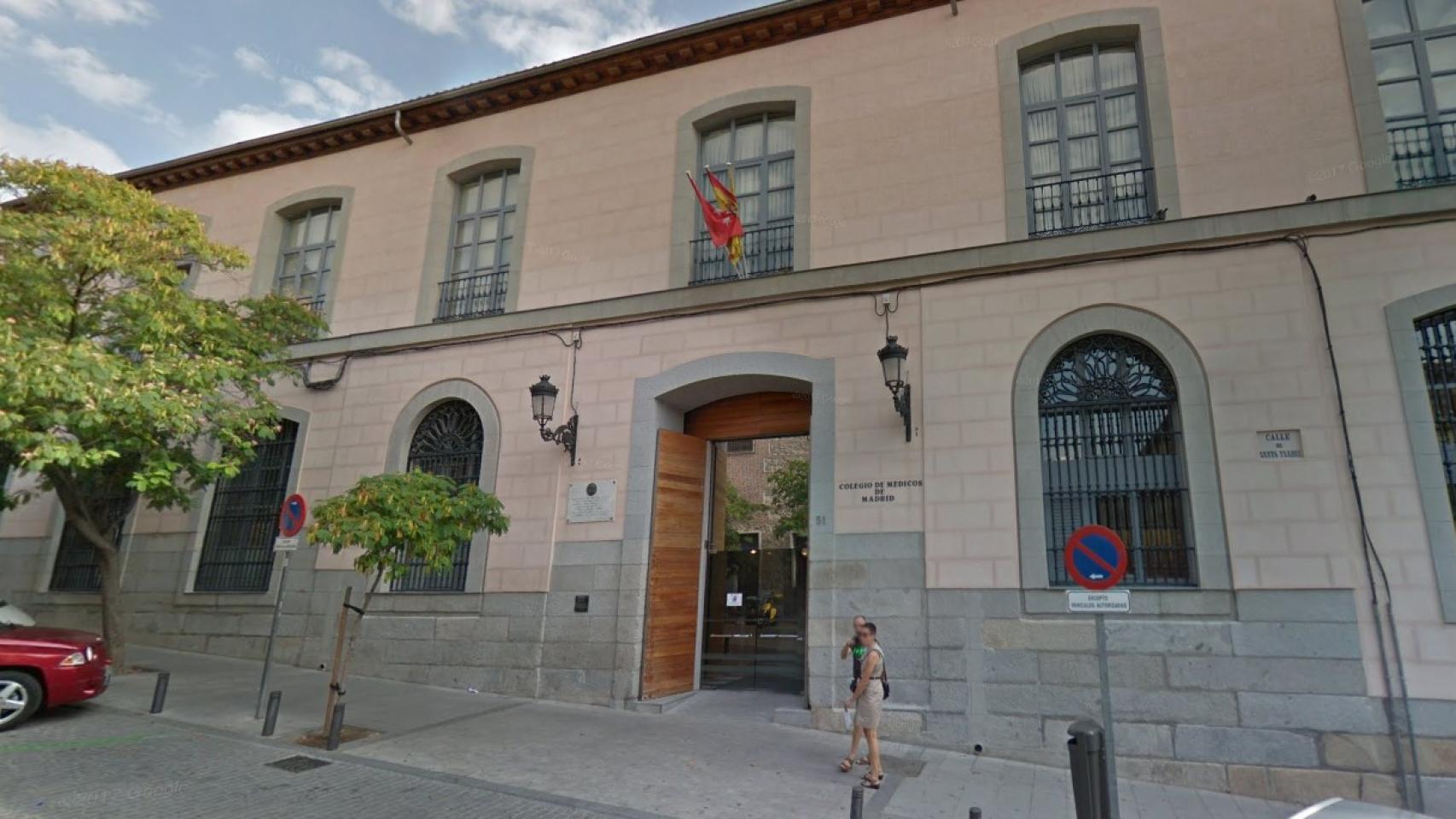 Sede del Colegio de Médicos de Madrid.