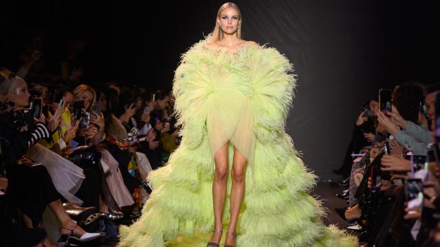 Desfile de Georges Hobeika en la Semana de la Moda de París.