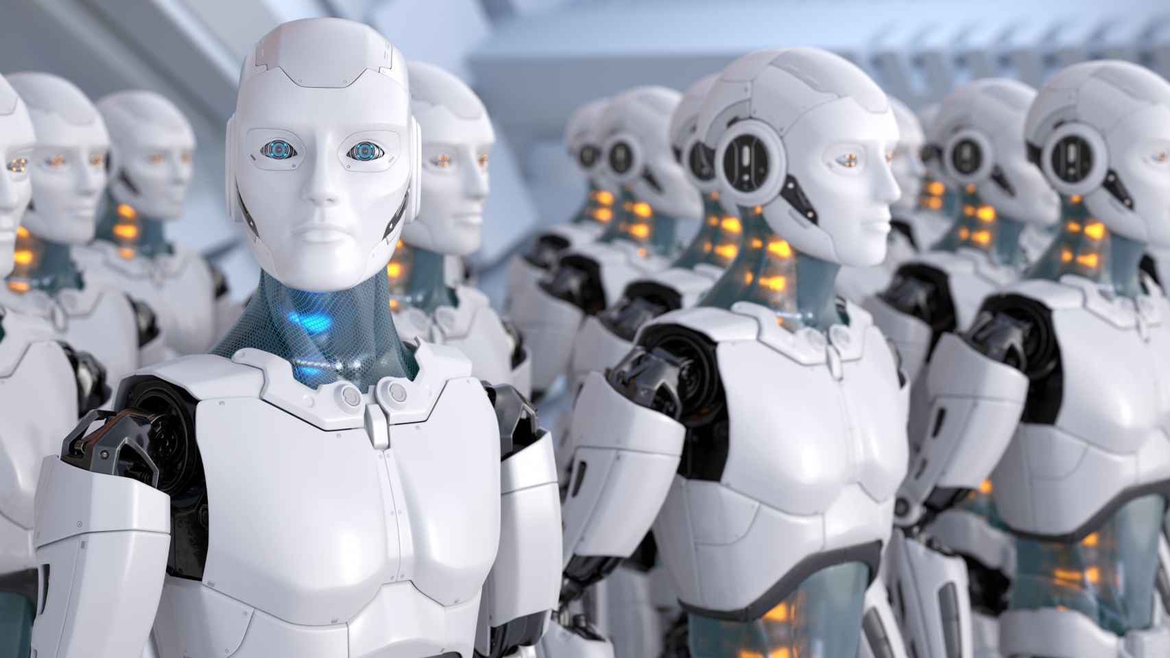 Un ejército de robots podría potenciarse con inteligencia artificial