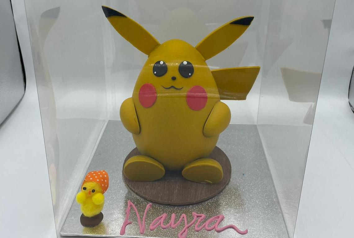 Huevo de Pikachu en Los Postre de Kelly (Foto: Quincemil)