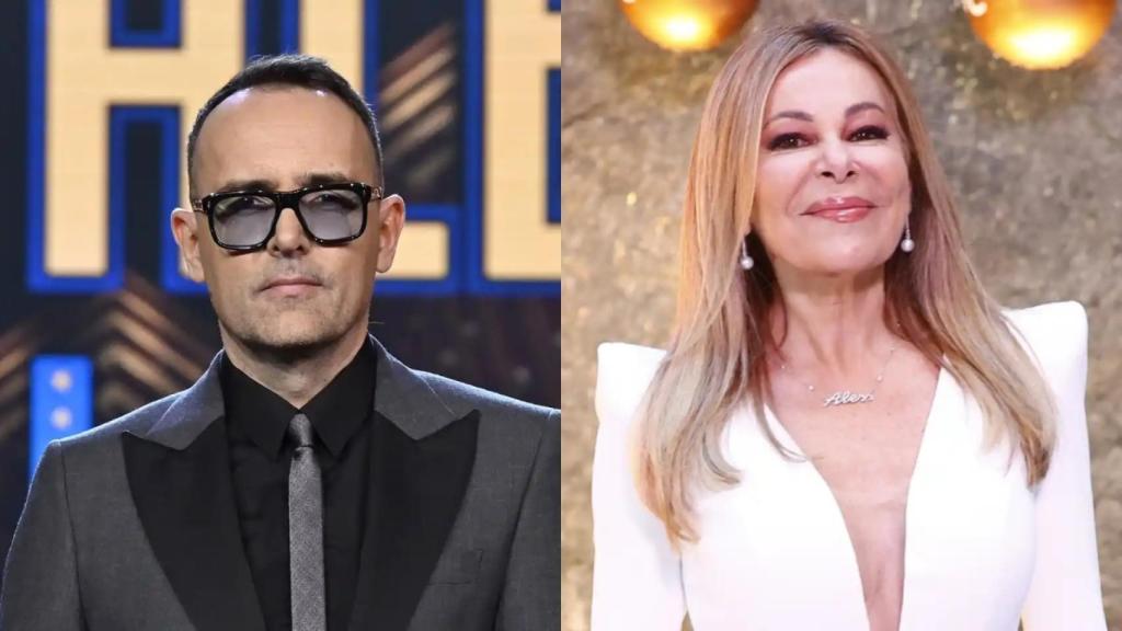 Risto Mejide en 'Got Talent All-Stars' y Ana Obregón en la presentación de las Campanadas de Fin de Año.