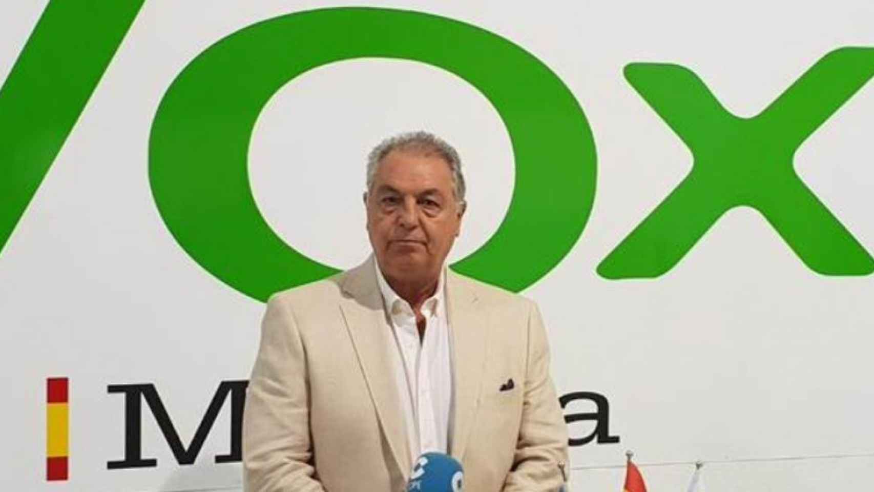 El expresidente de Vox en Melilla Jesús Delgado Aboy.