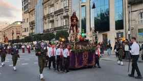 Procesión durante la Semana Santa de 2022.