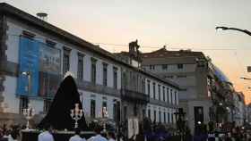 Procesión de Nuestro Padre Jesús del Silencio entrando en la calle del Príncipe en 2023.