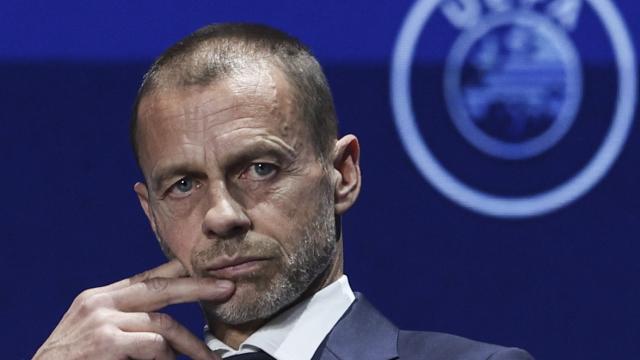 Aleksander Ceferin, durante el Congreso de la UEFA