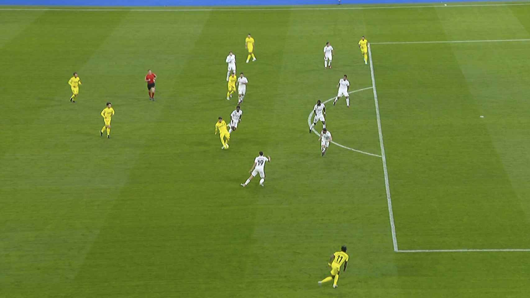 El VAR concede el gol anulado al Villarreal ante el Real Madrid