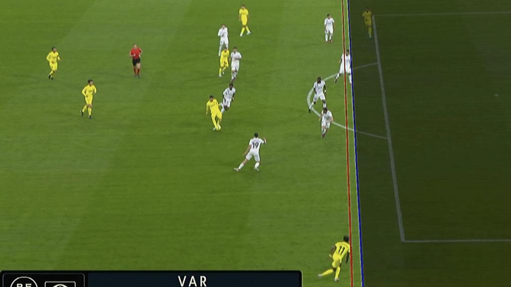 El VAR concede el gol anulado al Villarreal ante el Real Madrid