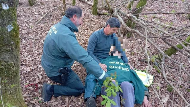 Localizado un octogenario desaparecido en Samos tras casi un día de búsqueda.