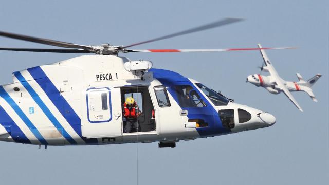 Helicóptero ‘Pesca I’ de Gardacostas de Galicia.