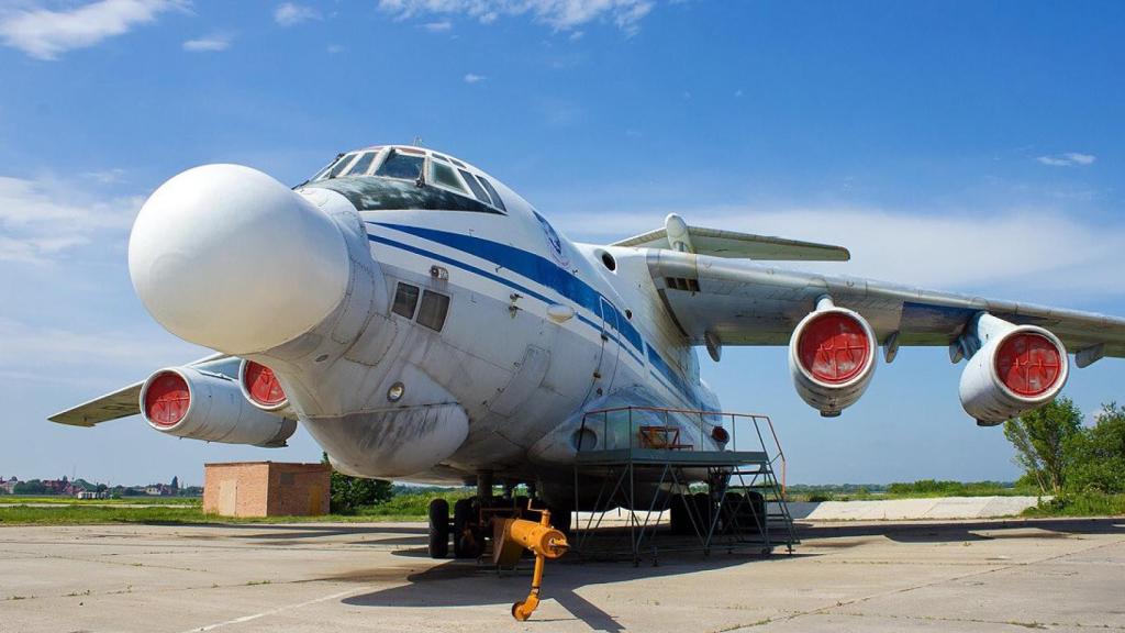 Aeronave con arma láser A-60