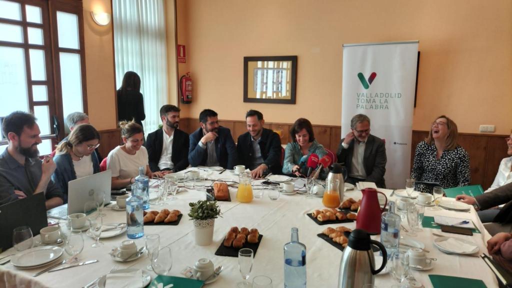 Desayuno con los medios de Valladolid Toma la Palabra