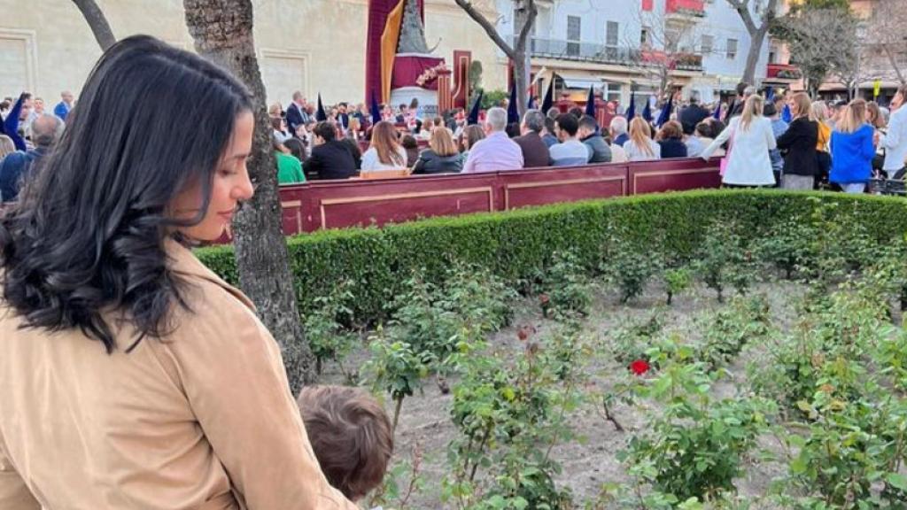 La portavoz de Ciudadanos en el Congreso, Inés Arrimadas, en Jerez