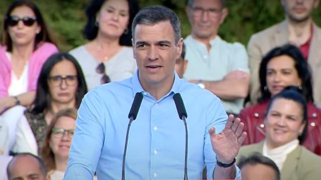 Pedro Sánchez, este lunes en Segovia.