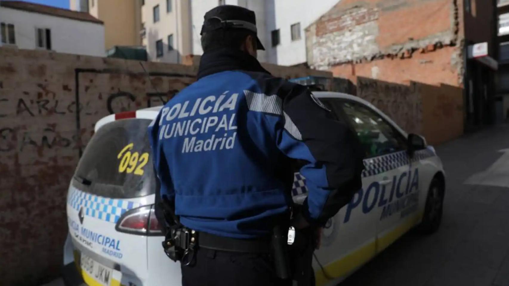 Foto de archivo de un agente de Policía Municipal de Madrid.