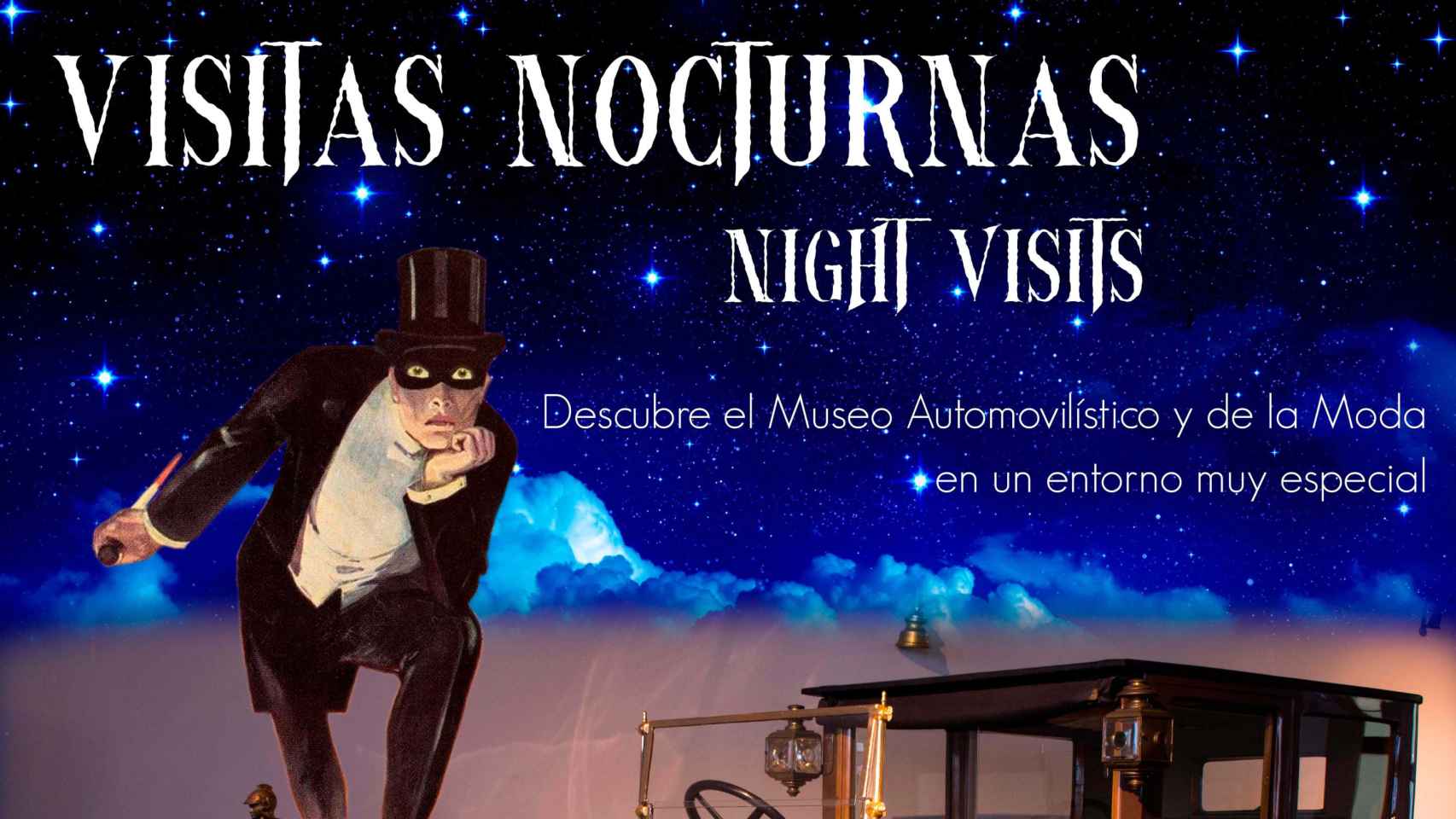 El cartel de la ‘Visita Nocturna’ del MAM.