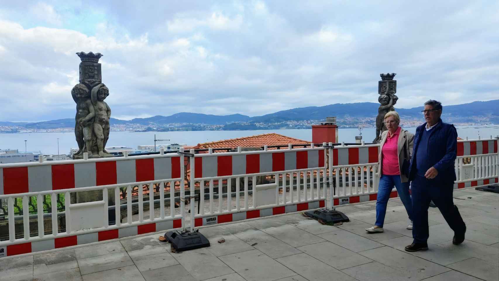 Mirador del Paseo de Alfonso en abril de 2023.