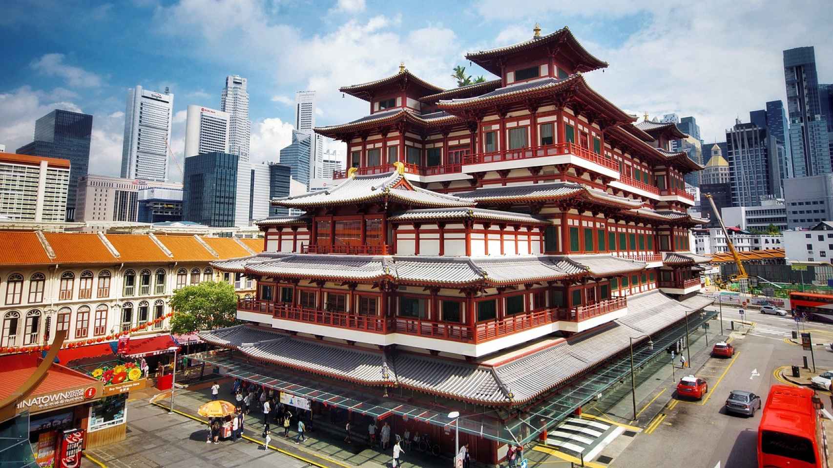 Singapur, el estandarte de la arquitectura futurista en el que conviven tradición y modernidad