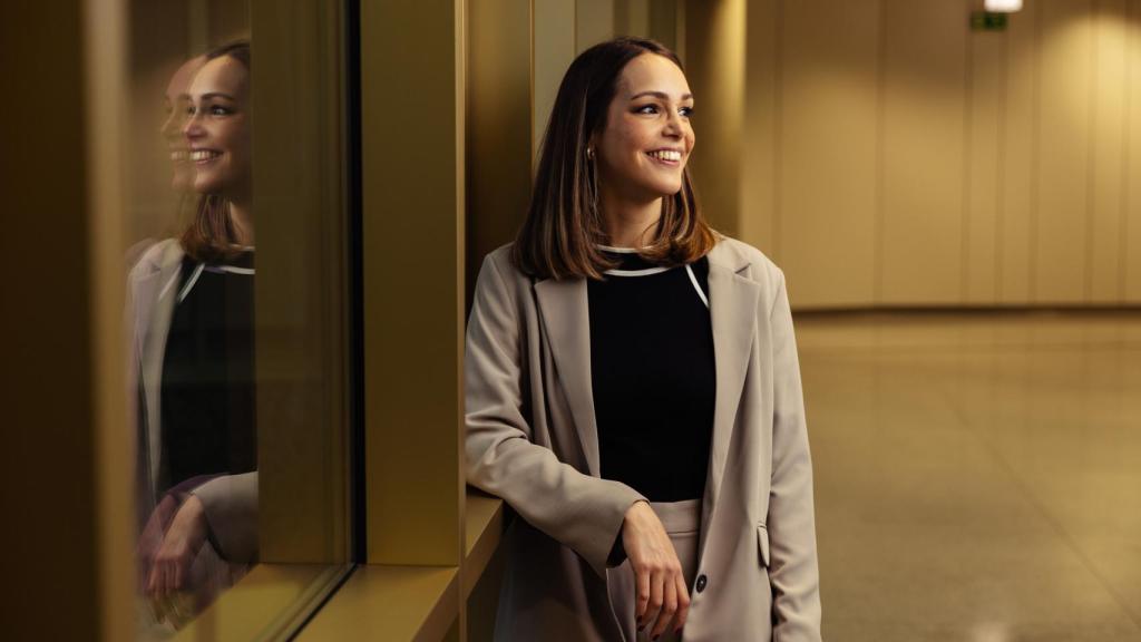 Elena Romeo en su centro de trabajo.