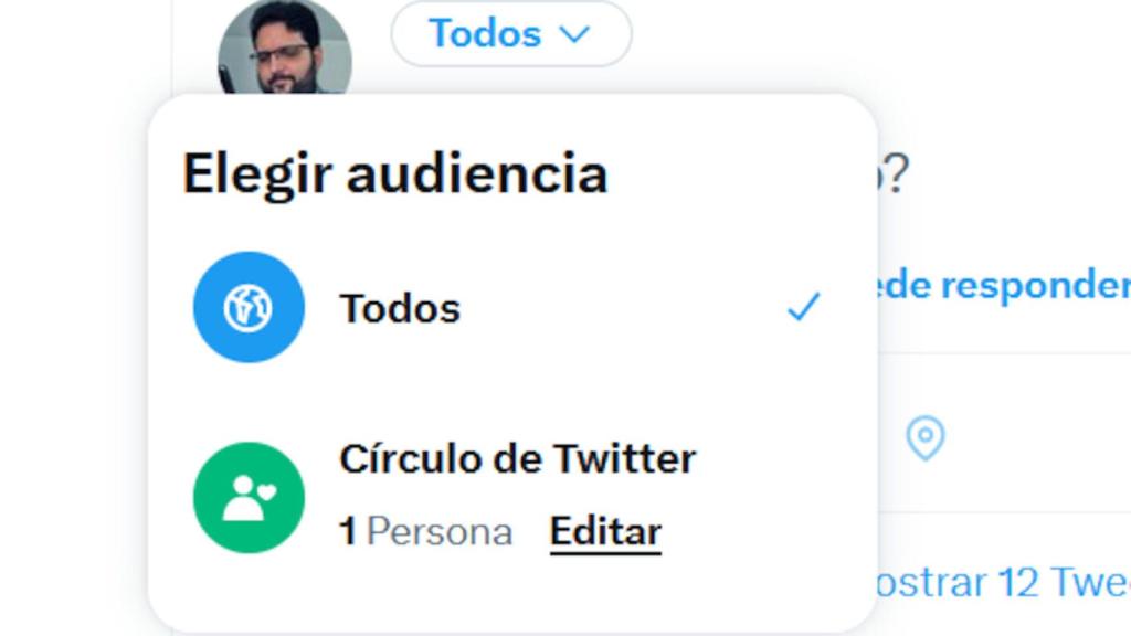 La función de Círculo de Twitter no es segura y hace los tuits públicos