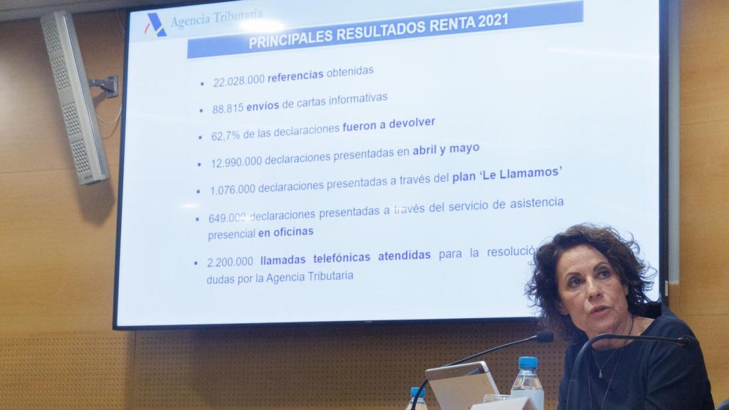 Soledad Fernández, directora de la AEAT.