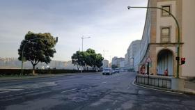 La avenida Pedro Barrié de la Maza de A Coruña.