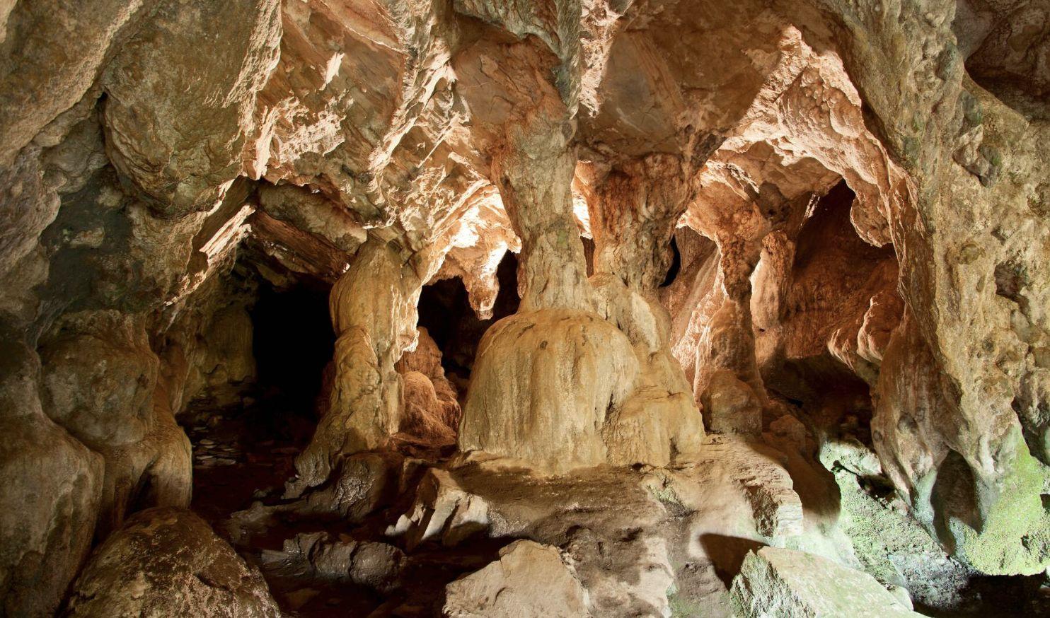 Interior de la Cova do Rei Cintolo. Foto: Turismo A Mariña