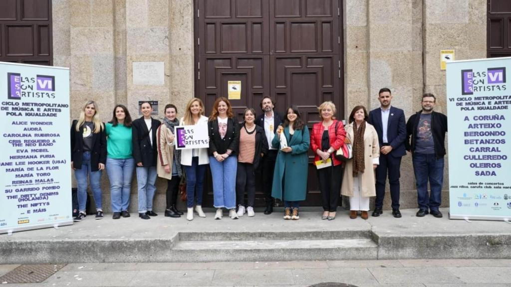 Presentación de la VI edición del ciclo metropolitano Elas Son Artistas