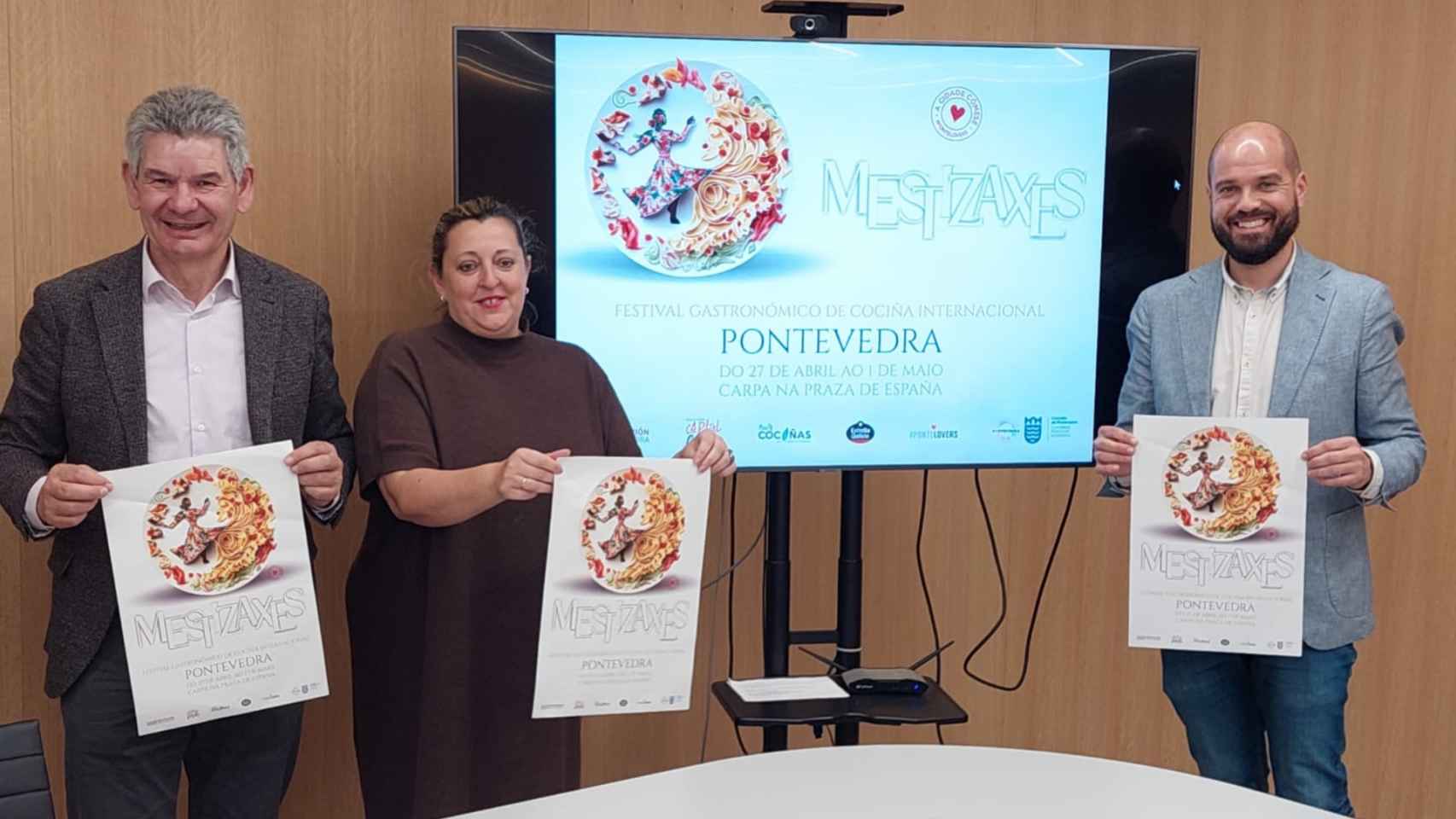 Presentación del festival gastronómico ‘Mestizaxes’.