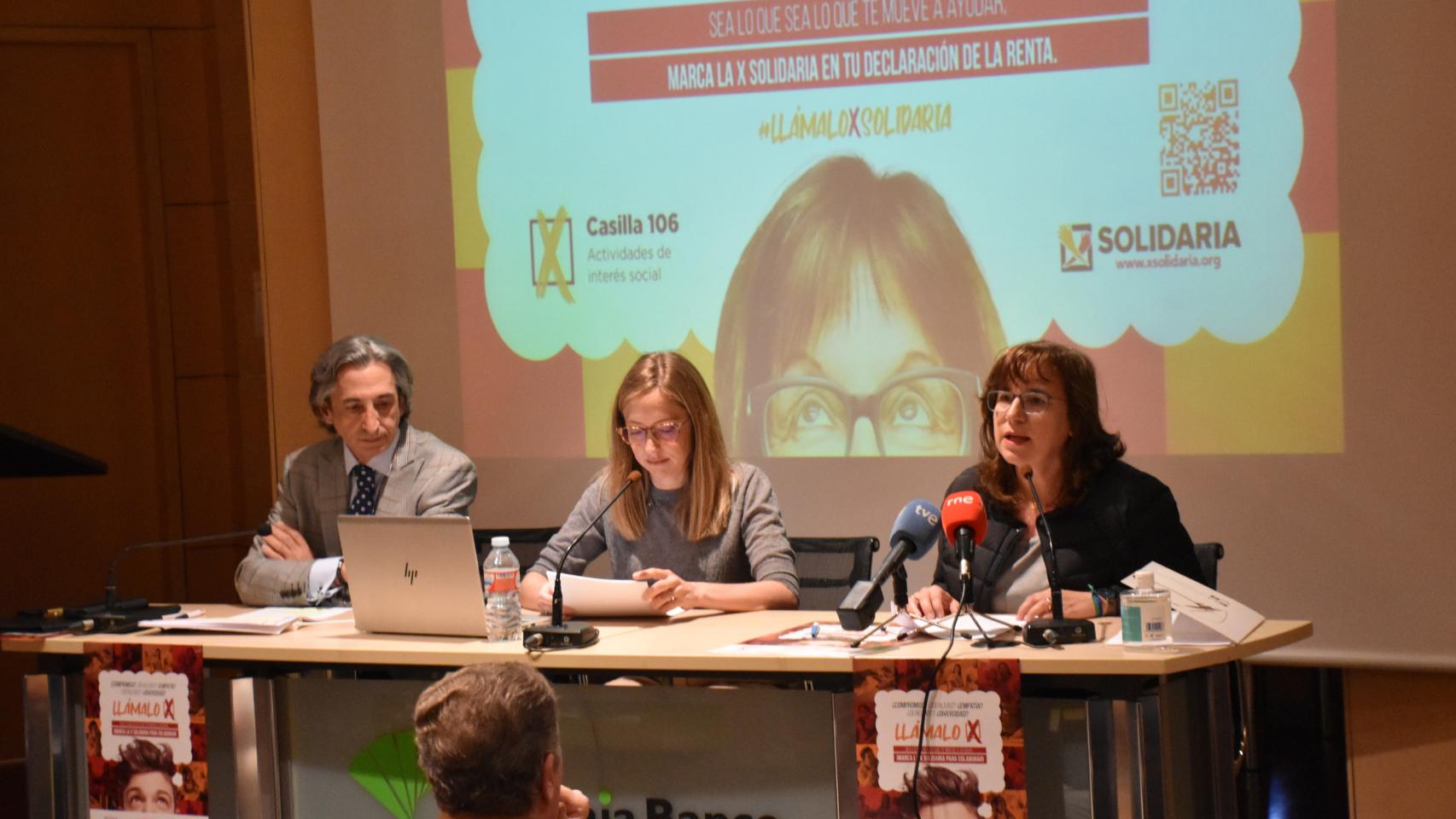 Presentación de datos de la X Solidaria en Castilla y León