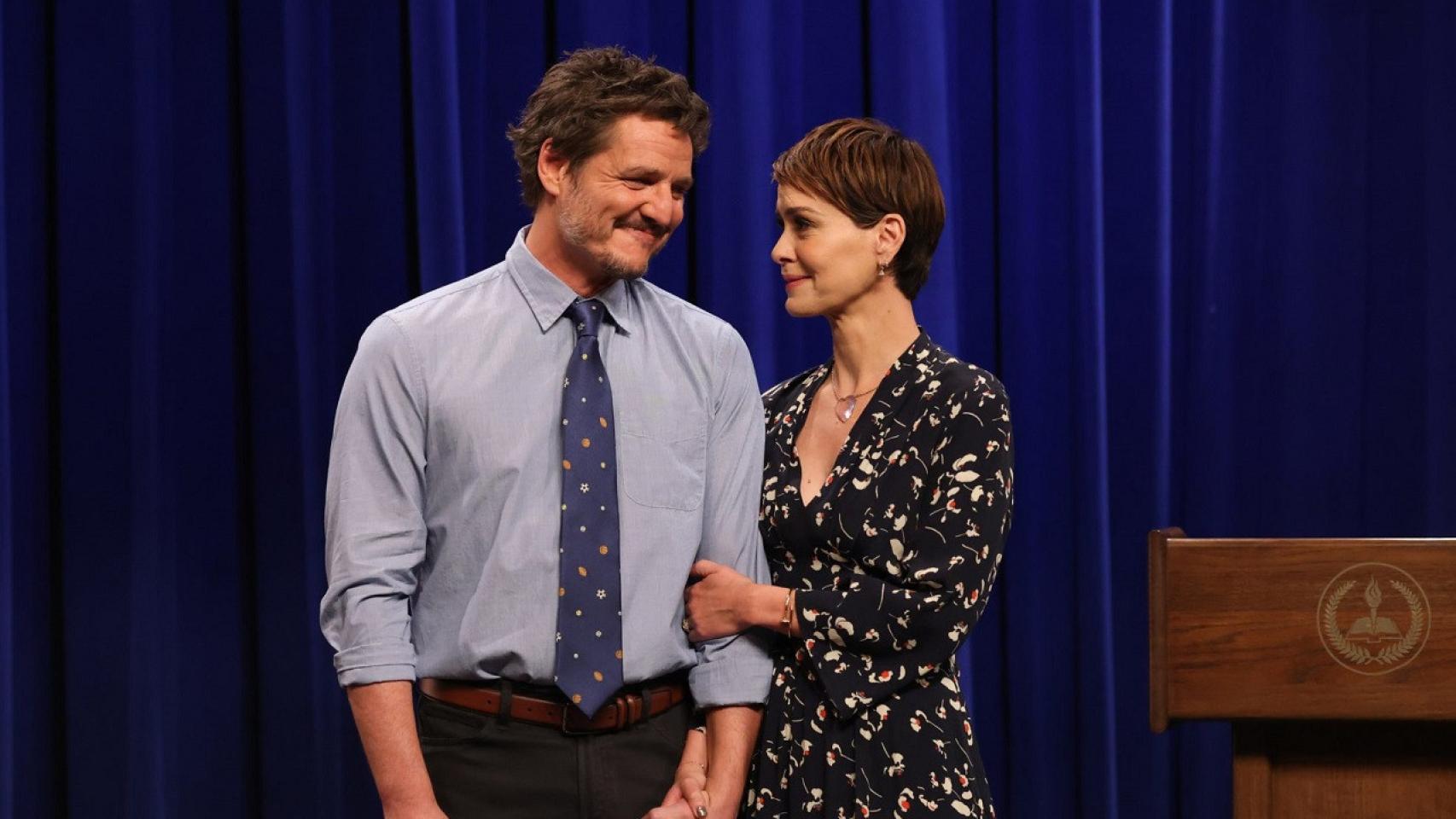 “Le daba mis dietas para que comiera”: cómo Sarah Paulson ayudó a Pedro Pascal antes de ser famoso