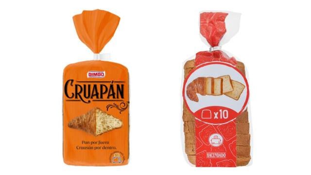 Mercadona ya vende pan de croissant Hacendado y mucho más barato que el Cruapán de Bimbo