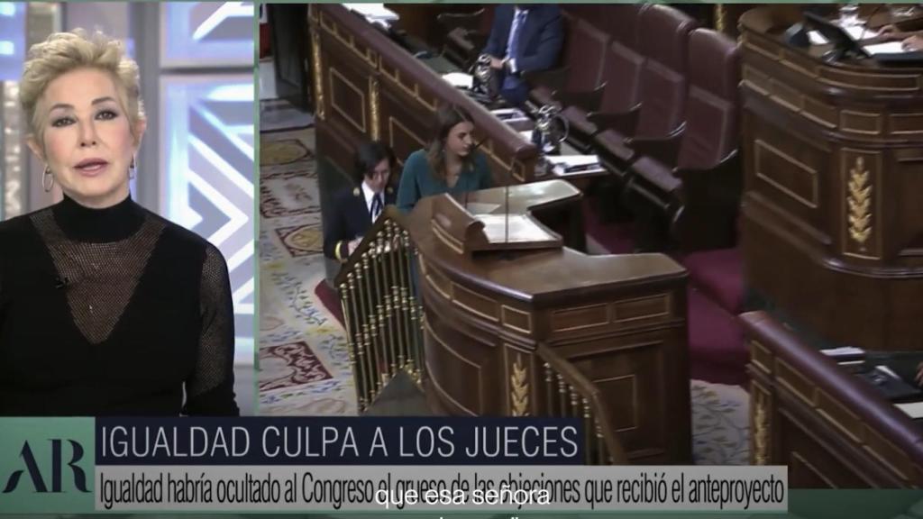 Imagen del vídeo difundido por Podemos en redes sociales.